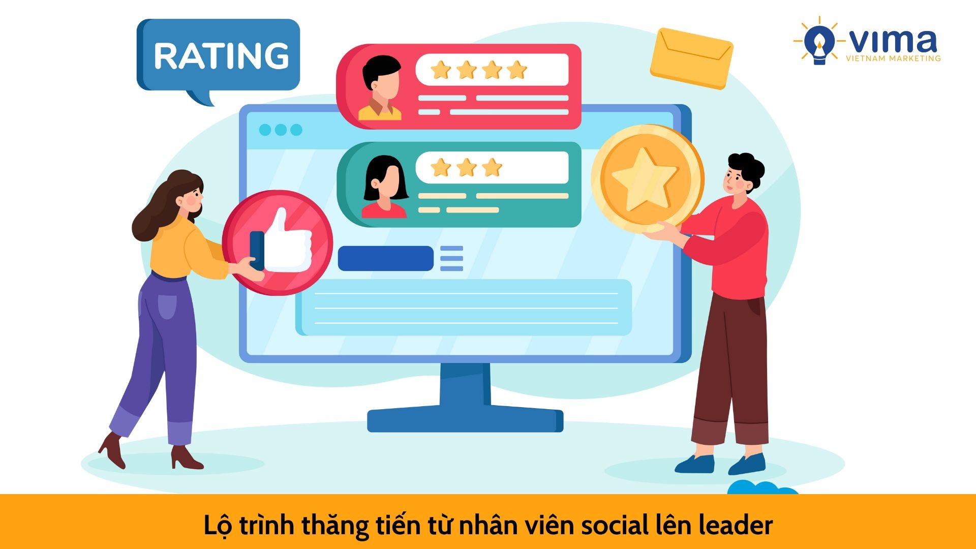 Lộ trình thăng tiến từ nhân viên social lên leader